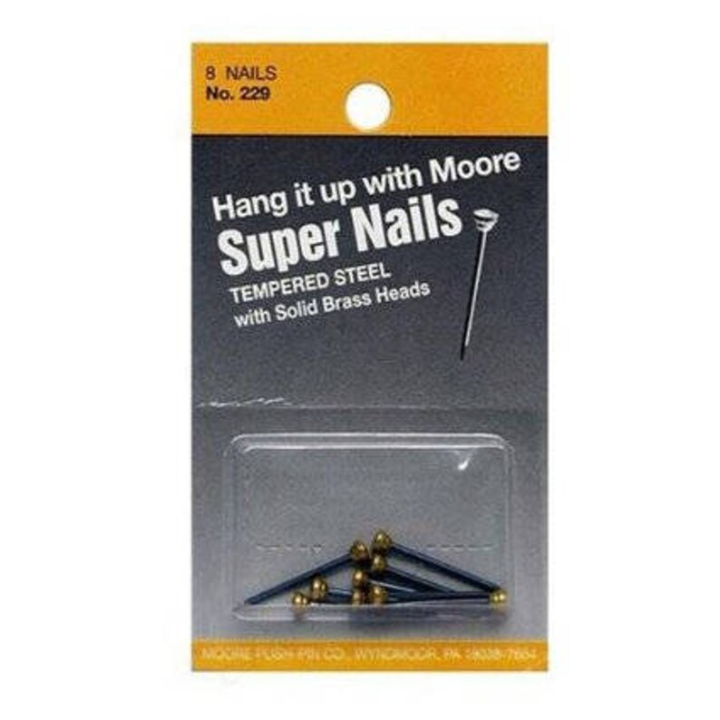 Moore Super Nail Only, 8 Per Card image 1