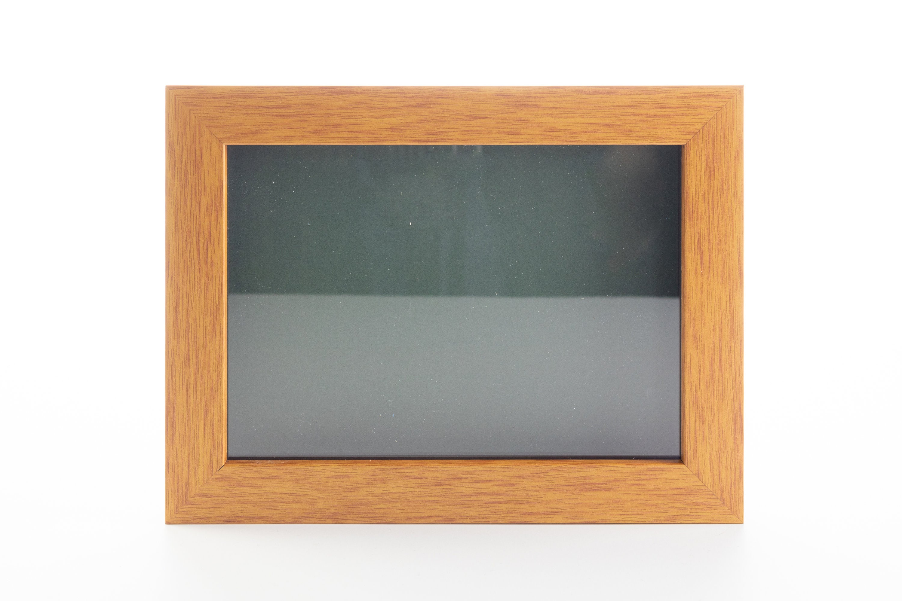 CustomPictureFrames 24x30 Classic Brown Wood Picture Frame - with Acrylic Front and Foam Board Backing
