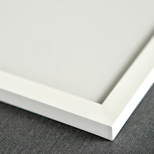  20x30 Mat for Picture Frame White with Cream Core and 16x26  Opening Size (B222MAT) - Photo Mat Boards