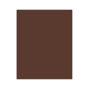 May include: A solid brown square.