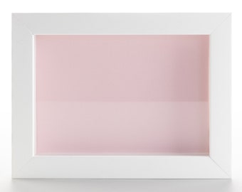 CustomPictureFrames.com 30x30 Frame Pink Real Wood Picture