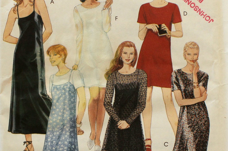 McCall/'s 6182 Misses/' Dress in Two Lengths Sewing Pattern