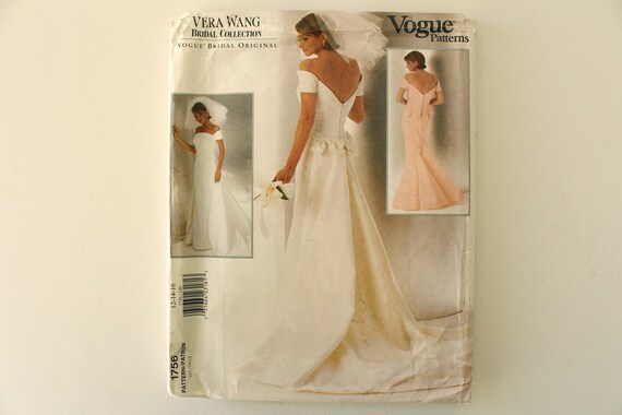 1996 Vintage Sewing Pattern Vogue 1756 Uncut Unused Factory Etsy