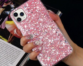 Pink Glitter Case Etsy Pink Glitter Case Etsy