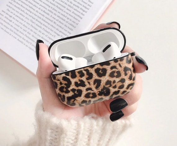 leopard print airpod pro case