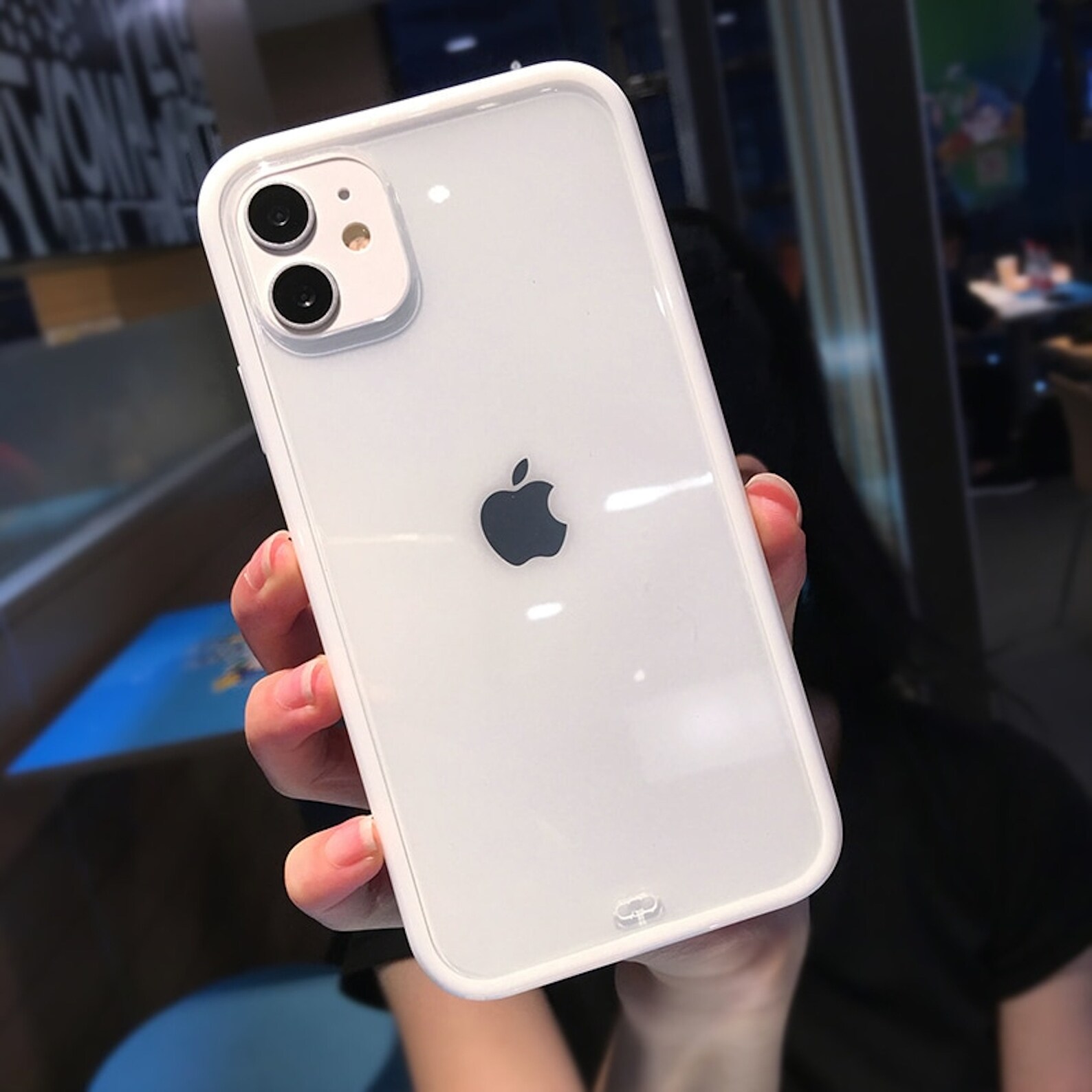IPhone 11 Pro White Frame Bumper Clear Transparent Case Cover Etsy IPhone 11 Pro White Frame Bumper Clear Transparent Case Cover Etsy