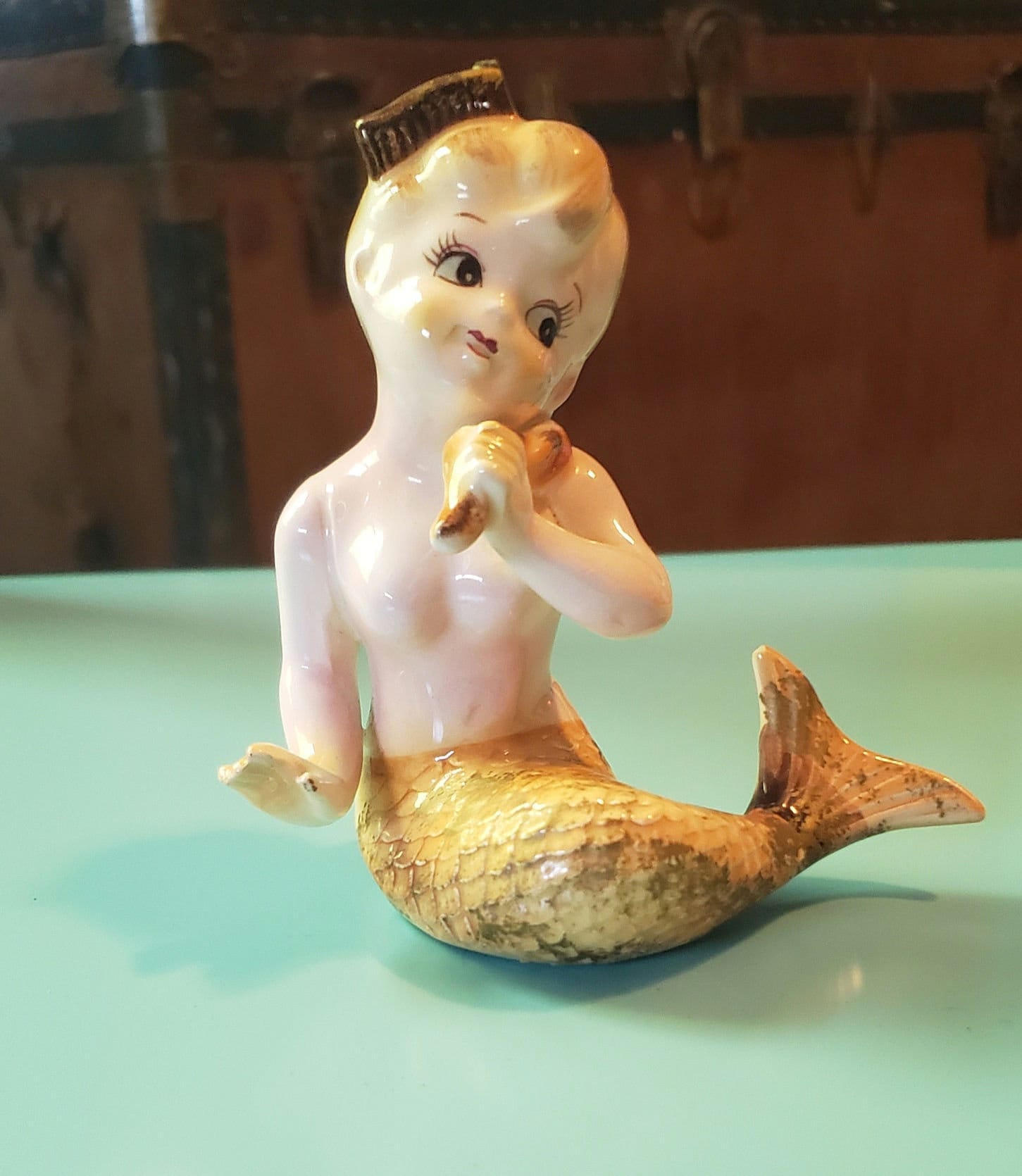 Vintage Japan Ceramic Mermaids - Etsy