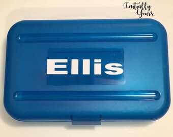 Personalized pencil box