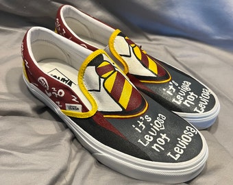 harry potter painted vans
