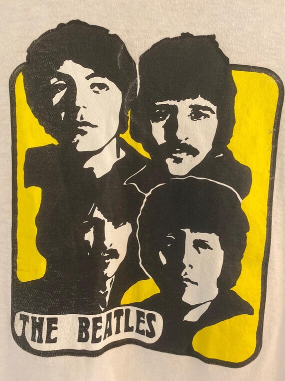 1970s Vintage The Beatles T Shirt
