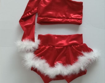 Red Santa Christmas set Mrs claus