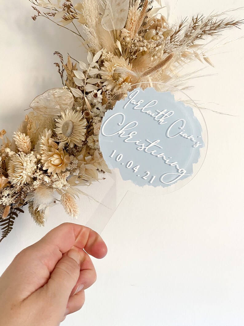 baptism cake topper, christening cake topper, personalised christening cake topper, date, custom cake topper, acrylic cake topper, christening and baptism, keepsake cake topper
