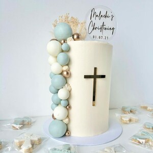baptism cake topper, christening cake topper, personalised christening cake topper, date, custom cake topper, acrylic cake topper, christening and baptism, keepsake cake topper
