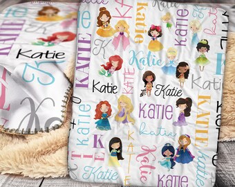 disney princess baby blanket
