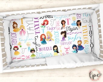 disney princess crib bedding
