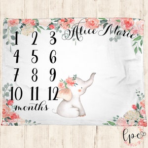 Couverture Milestone Mensuelle Couverture Personnalisee Pour Etsy Couverture Milestone Mensuelle Couverture Personnalisee Pour Etsy