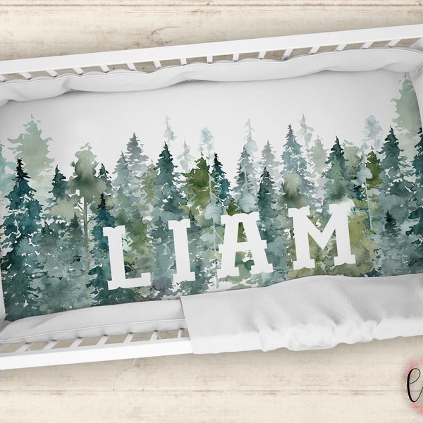 Buffalo Crib Sheet Etsy