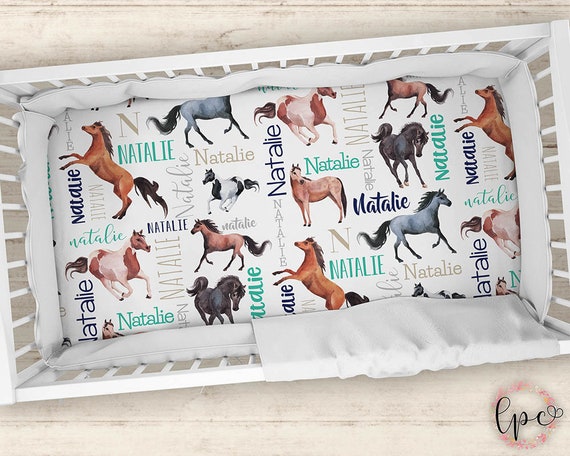 personalized sheets for crib