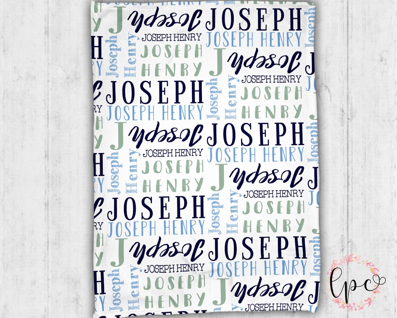 Personalized Baby Name Blanket Baby Blanket Name Pattern Etsy