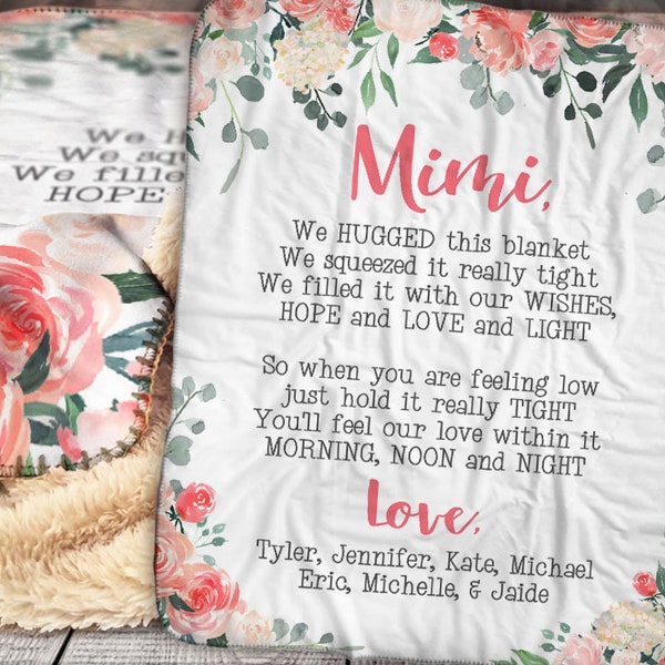 Grandma Hug Blanket Etsy