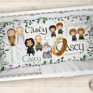 Personalized Crib Sheet -Crib Sheet  - Personalized Baby Crib Sheet - Crib Sheet