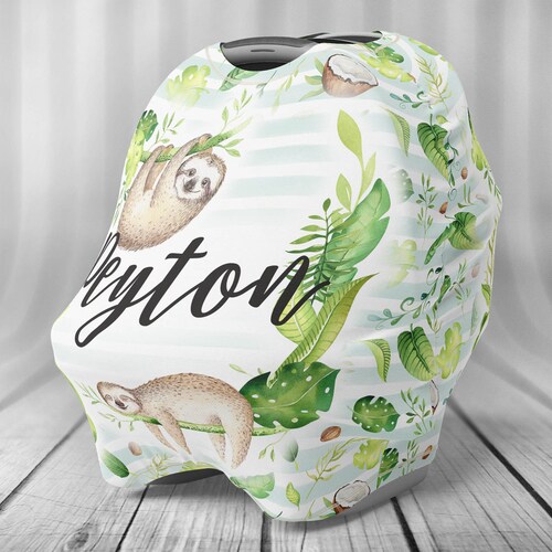 Personalized Car Seat Cover Baby Car Seat Cover Etsy