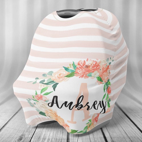 Personalized Car Seat Cover Baby Car Seat Cover Etsy