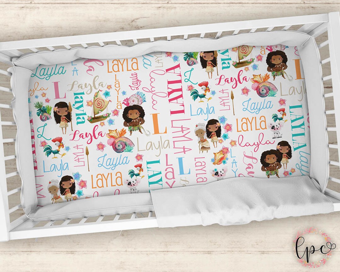 Personalized Crib Sheet Custom Princess Crib Sheet Princess Crib Sheet