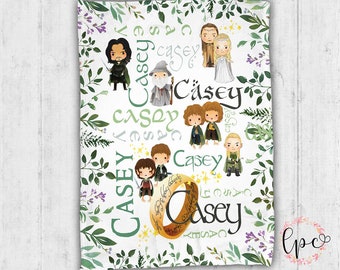 Personalized  Blanket -  Baby Blanket - Personalized Baby Blanket- Personalized Name Blanket - Baby Name Blanket