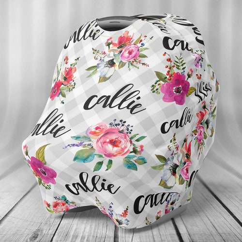 Personalized Car Seat Cover Baby Car Seat Cover Etsy