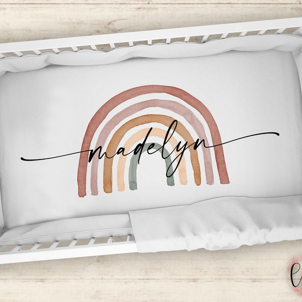 Fitted Crib Sheet Etsy