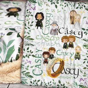 Personalized Blanket - Name Blanket - Custom Baby Name Blanket - Personalized Name Blanket - Baby Blanket -