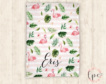 flamingo security blanket