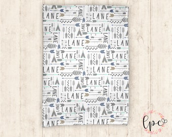 Personalized Baby Blanket - Throw Blanket -  Arrow Blanket - Blanket - Personalized Blanket - Name Blanket - Baby Blanket - Baby Shower