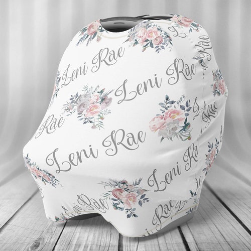 Personalized Car Seat Cover Baby Car Seat Cover Etsy
