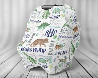 dinosaur infant car seat covers