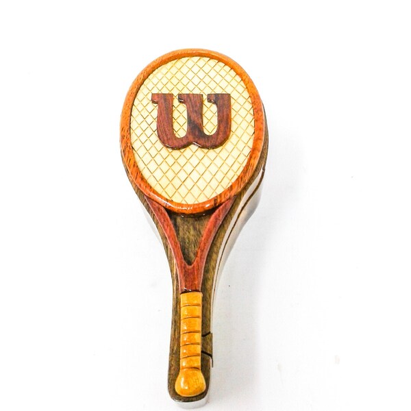 Wooden Tennis Racket - Etsy