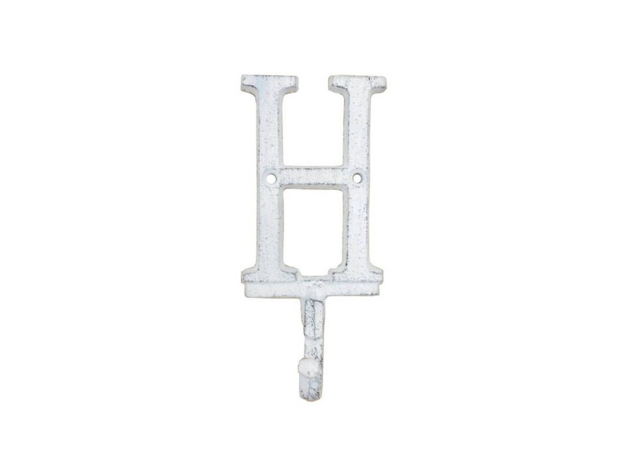 Cast Iron Letter H Alphabet Wall Hook 6 | Etsy
