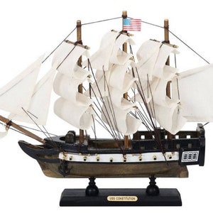 Wooden USS Constitution Limited Tall Ship Model 12"