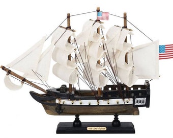 Wooden USS Constitution Limited Tall Ship Model 12"