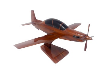 T6 Texan II Wooden Model - Made of Mahogany Wood