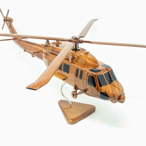 Wooden Helicopter Etsy
