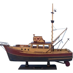 Wooden Jaws - Orca Model Boat 20"