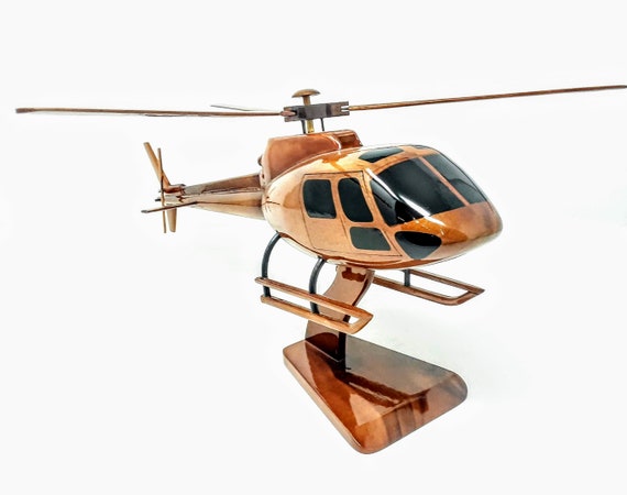 wooden helicopter