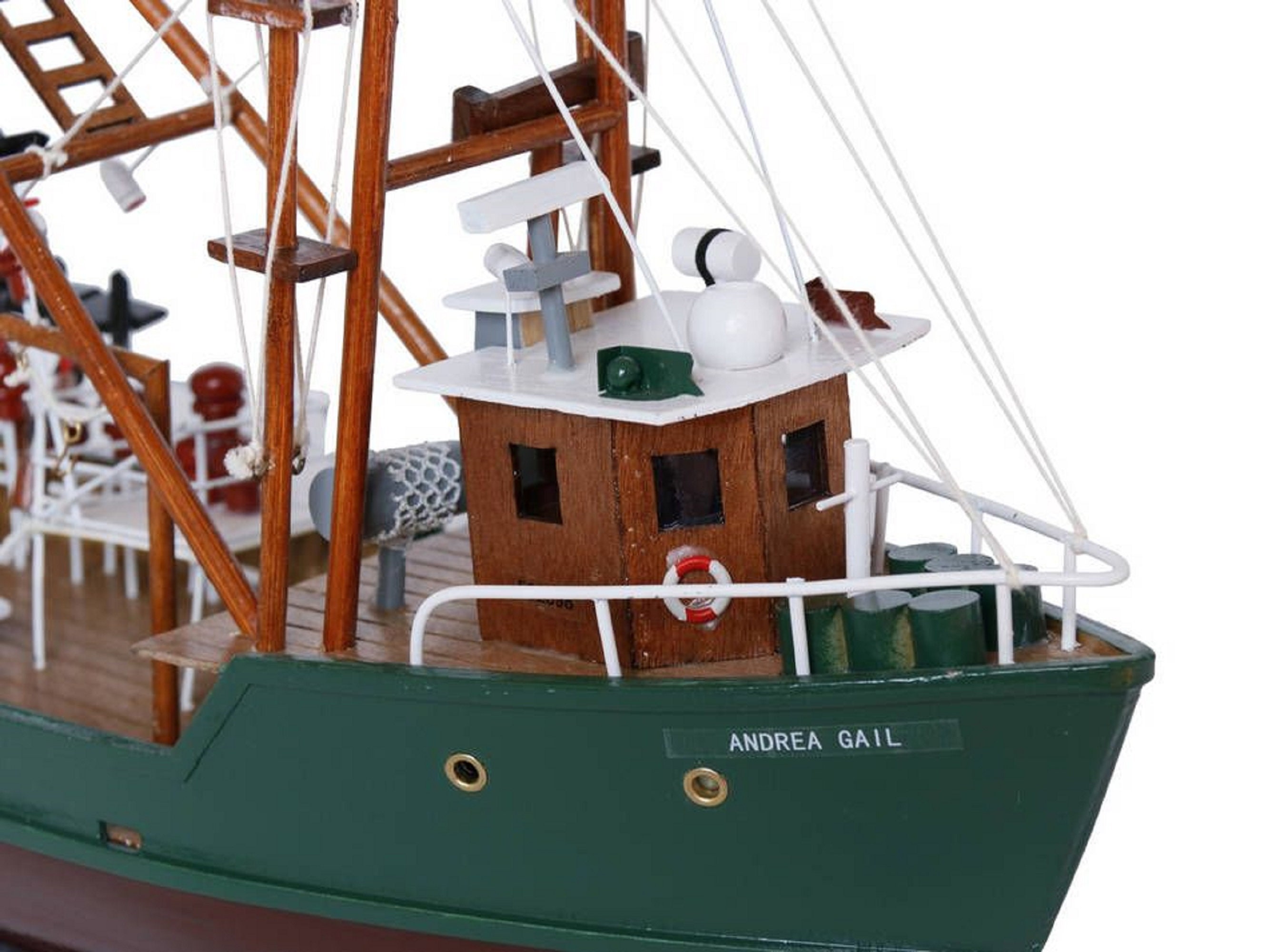 Sold At Auction: Wooden Andrea Gail The Perfect Storm Model, 47% OFF