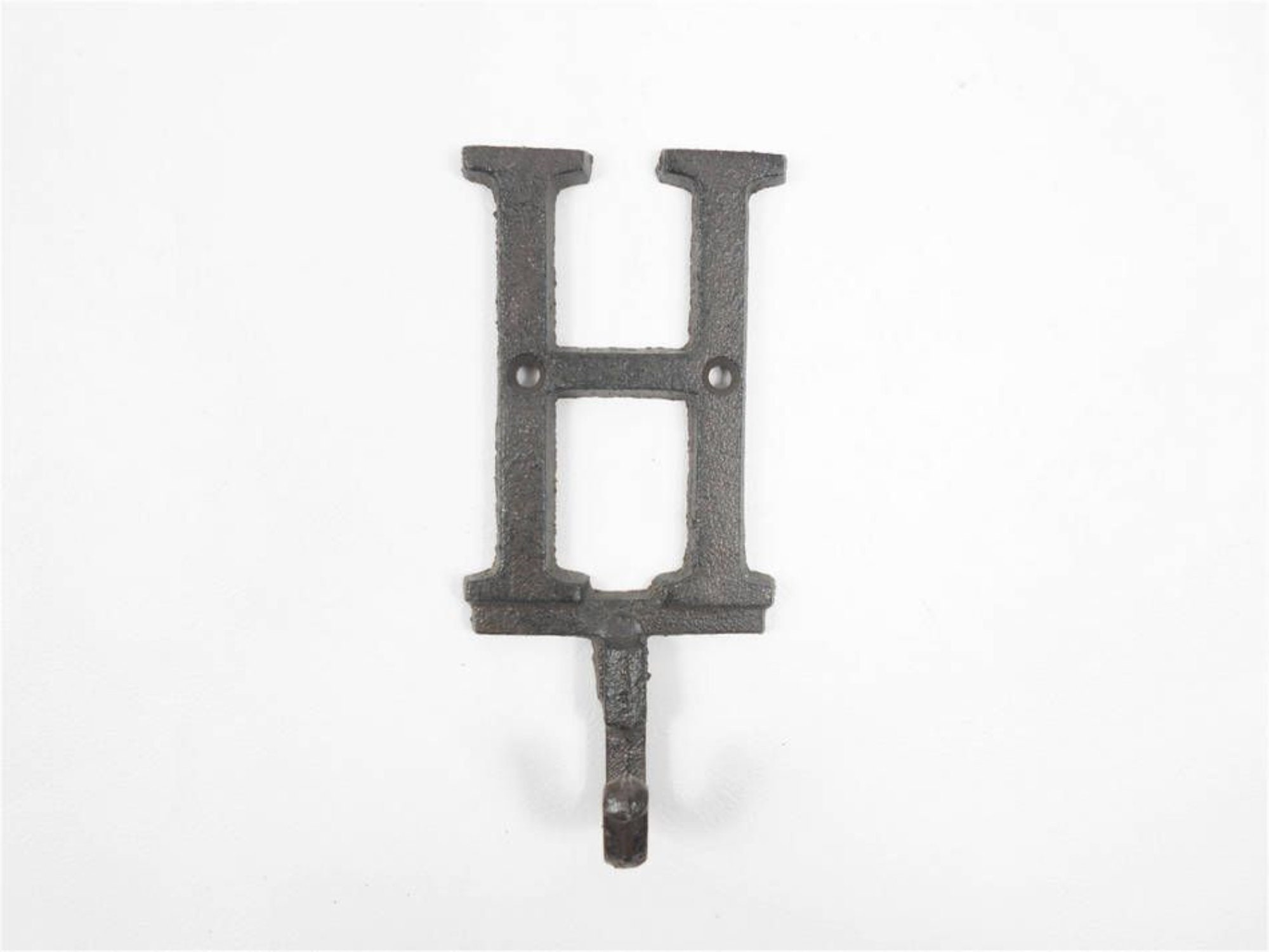Cast Iron Letter H Alphabet Wall Hook 6 | Etsy