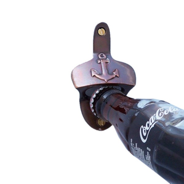 Copper Bottle Opener Etsy