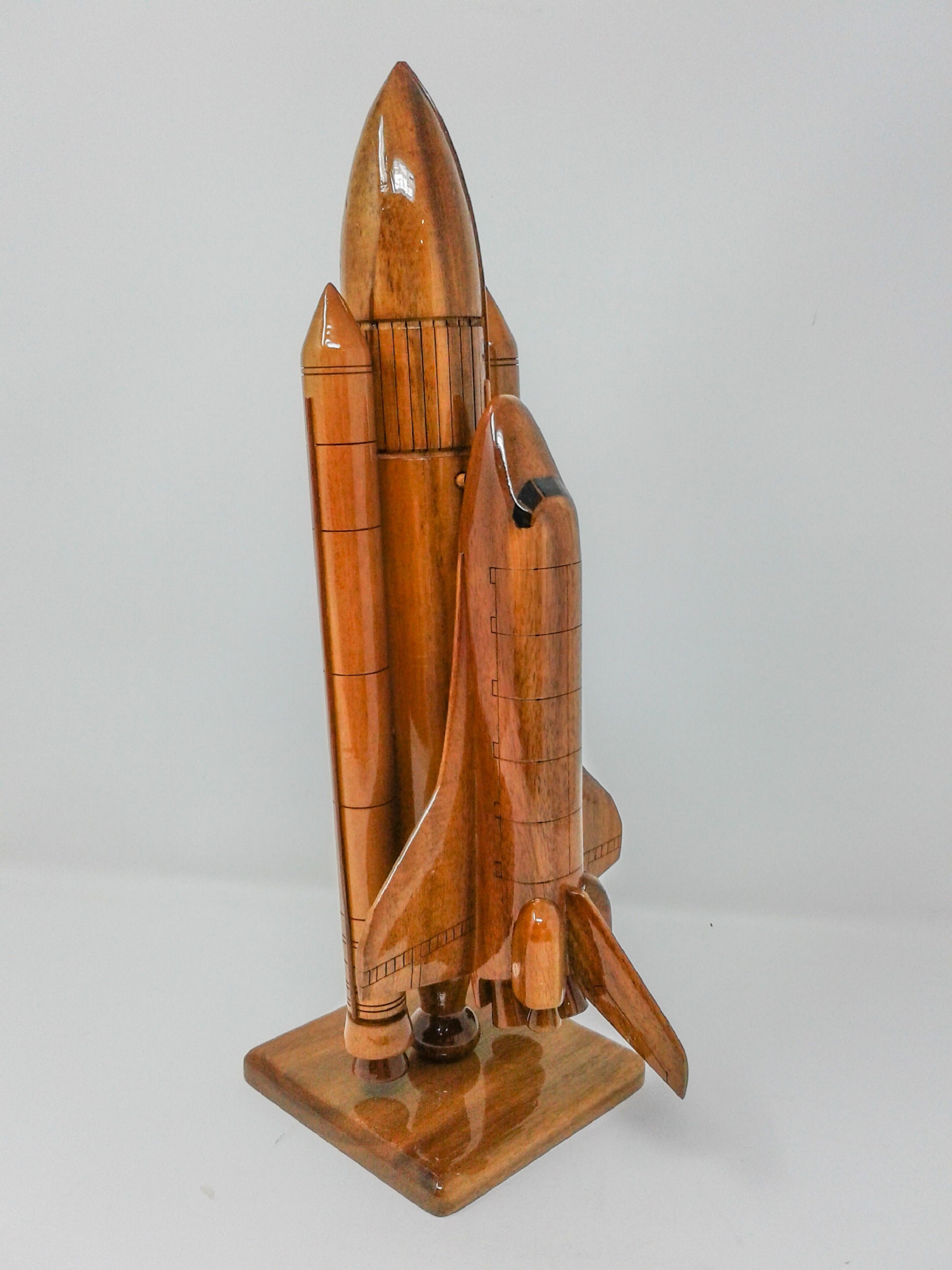 NASA Space Shuttle Wooden Model-made of Mahogany Wood -  Norway