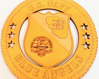U.S. Navy Blue Angels - wooden ornament