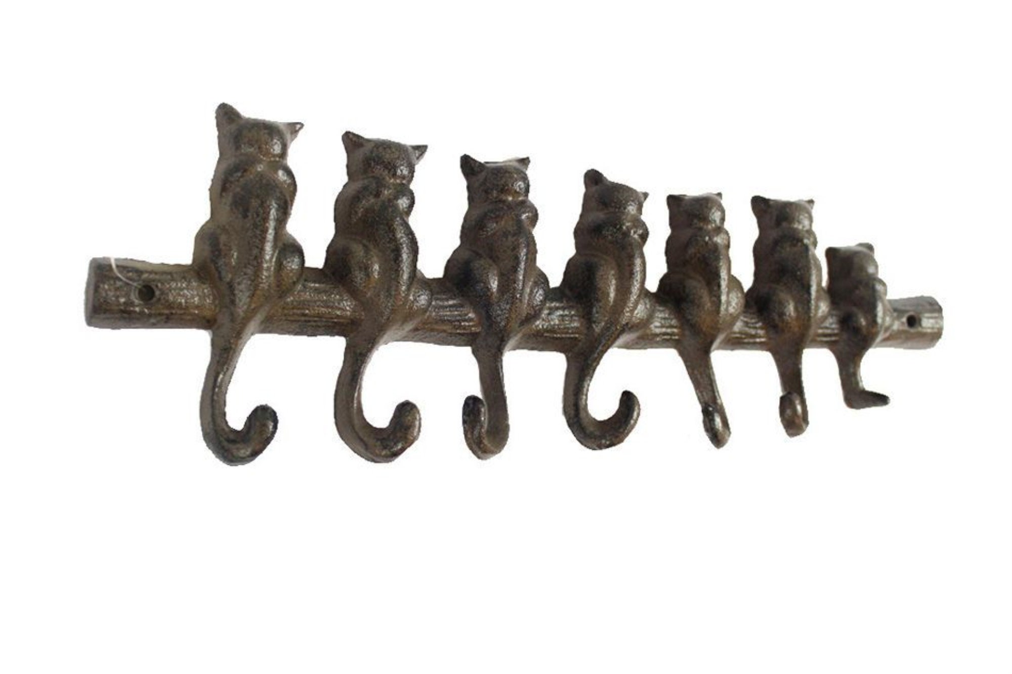 Cast Iron Cat Wall Hooks 13 Etsy